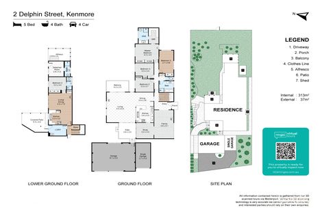 Property photo of 2 Delphin Street Kenmore QLD 4069