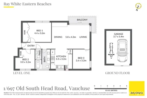 Property photo of 1/697 Old South Head Road Vaucluse NSW 2030