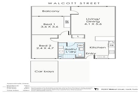 Property photo of 19/217 Walcott Street North Perth WA 6006