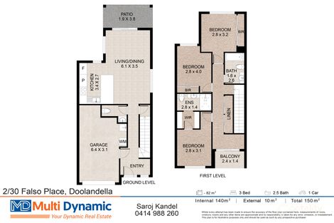 Property photo of 2/30 Falso Place Doolandella QLD 4077