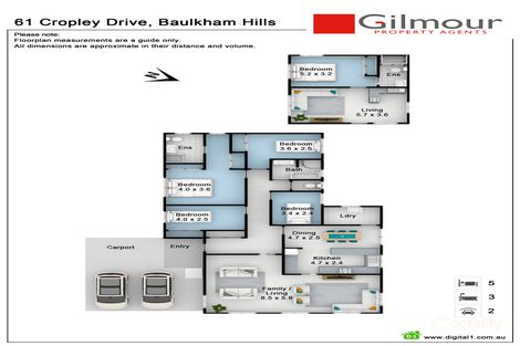 61 Cropley Dr, Baulkham Hills, NSW 2153