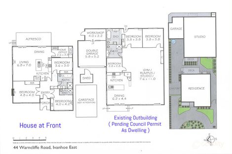 Property photo of 44 Warncliffe Road Ivanhoe East VIC 3079