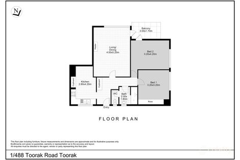 Property photo of 1/488 Toorak Road Toorak VIC 3142