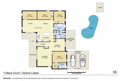 Property photo of 1 Mara Court Taylors Lakes VIC 3038