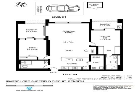Property photo of 604/26C Lord Sheffield Circuit Penrith NSW 2750
