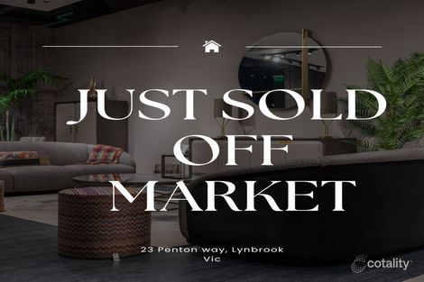 Property photo of 23 Penton Way Lynbrook VIC 3975