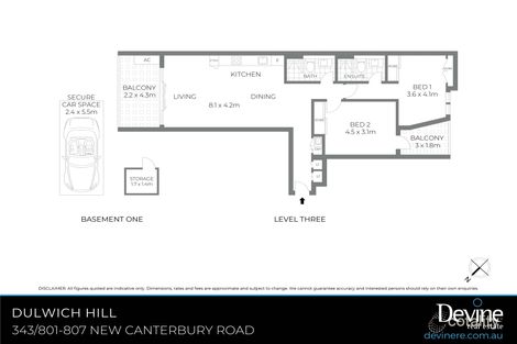 343/807 New Canterbury Rd, Dulwich Hill, NSW 2203
