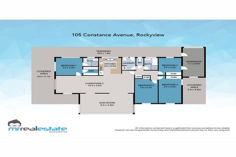 105 Constance Ave, Rockyview, QLD 4701
