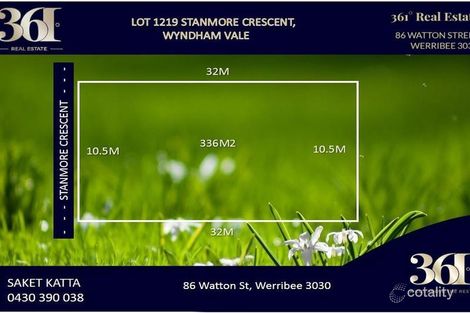 Property photo of LOT 1219 Stanmore Crescent Wyndham Vale VIC 3024