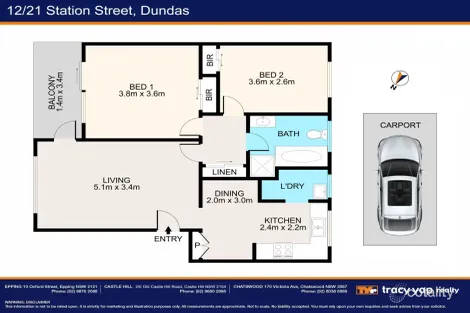 Property photo of 12/21 Station Street Dundas NSW 2117