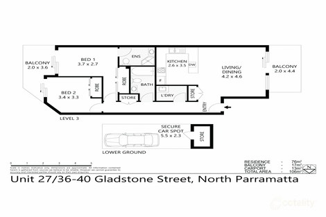 Property photo of 27/36-40 Gladstone Street North Parramatta NSW 2151