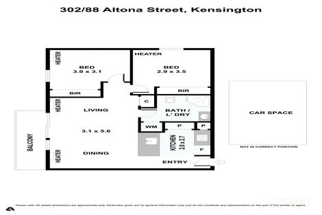 302/88 Altona St, Kensington, VIC 3031