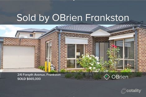 Property photo of 2/6 Forsyth Street Frankston VIC 3199