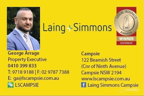 Property photo of 6/15-21 Ninth Avenue Campsie NSW 2194