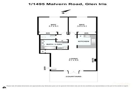 1/1495-1499 Malvern Rd, Glen Iris, VIC 3146