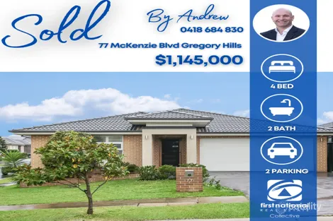 Property photo of 77 McKenzie Boulevard Gregory Hills NSW 2557
