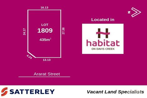 Lot 1809 Ararat St, Tarneit, VIC 3029