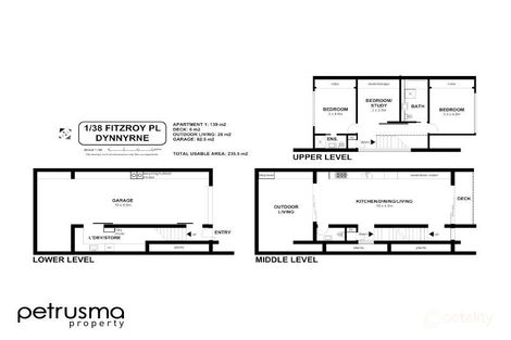 Property photo of 1/38 Fitzroy Place Dynnyrne TAS 7005
