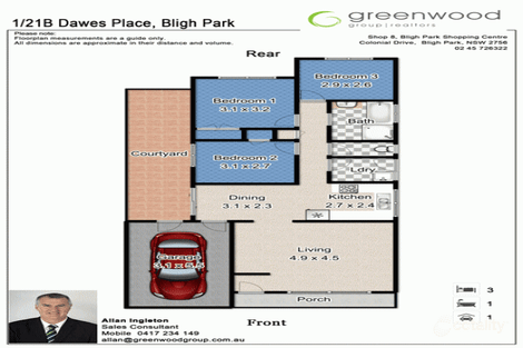 1/21b Dawes Pl, Bligh Park, NSW 2756