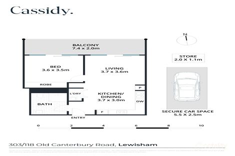 Property photo of 303/118 Old Canterbury Road Lewisham NSW 2049