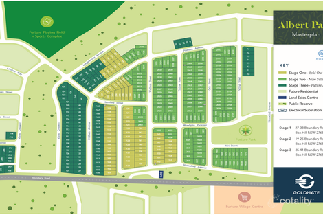 Lot 2070/25 Boundary Rd, Box Hill, NSW 2765