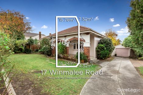 Property photo of 17 Winmalee Road Balwyn VIC 3103