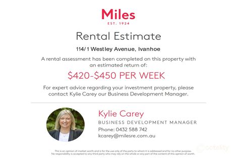 Property photo of 114/1 Westley Avenue Ivanhoe VIC 3079