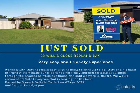 Property photo of 23 Willis Close Redland Bay QLD 4165