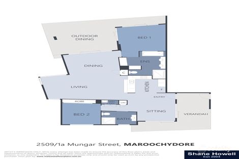 Property photo of 2509/1A Mungar Street Maroochydore QLD 4558