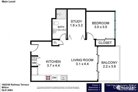 2002/55 Railway Tce, Milton, QLD 4064