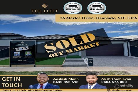 Property photo of 26 Marlee Drive Deanside VIC 3336