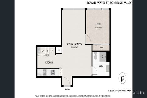 Property photo of 1607/348 Water Street Fortitude Valley QLD 4006