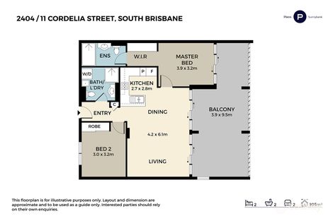 Property photo of 2404/11 Cordelia Street South Brisbane QLD 4101