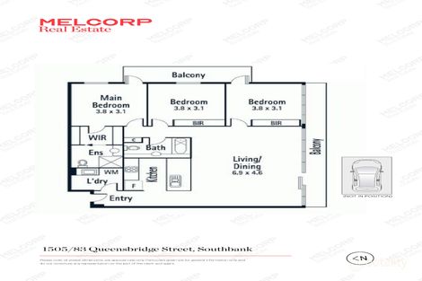 Property photo of 1505/83 Queens Bridge Street Southbank VIC 3006