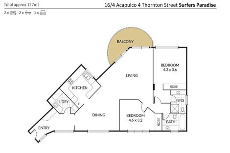 Property photo of 16/4 Thornton Street Surfers Paradise QLD 4217