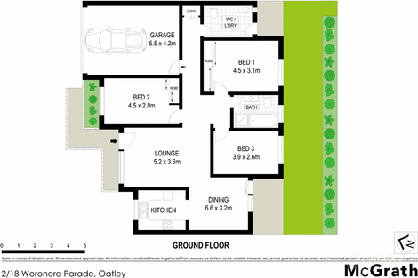 Property photo of 2/20 Woronora Parade Oatley NSW 2223