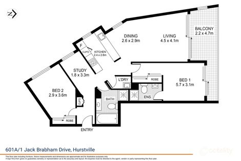 Property photo of 601A/1 Jack Brabham Drive Hurstville NSW 2220