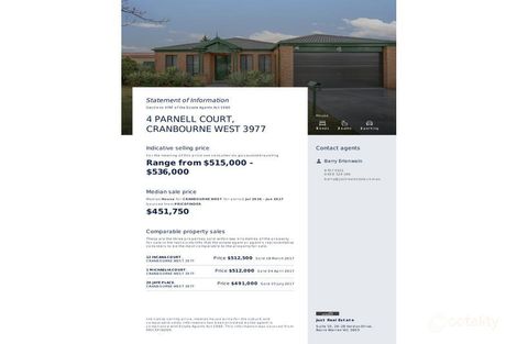 Property photo of 4 Parnell Court Cranbourne West VIC 3977