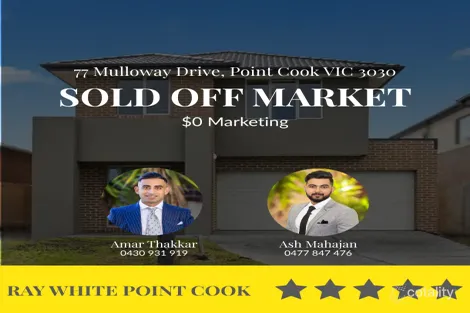 Property photo of 77 Mulloway Drive Point Cook VIC 3030