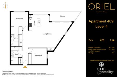 Property photo of 409/33 Dawes Avenue Castle Hill NSW 2154