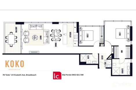 78/14 Elizabeth Ave, Broadbeach, QLD 4218