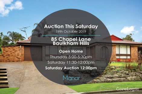 Property photo of 85 Chapel Lane Baulkham Hills NSW 2153