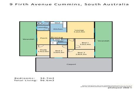 9 Firth Ave, Cummins, SA 5631