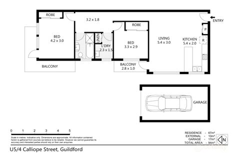 Property photo of 5/4 Calliope Street Guildford NSW 2161