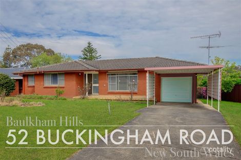 52 Buckingham Rd, Baulkham Hills, NSW 2153