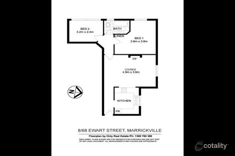 Property photo of 8/68 Ewart Street Marrickville NSW 2204
