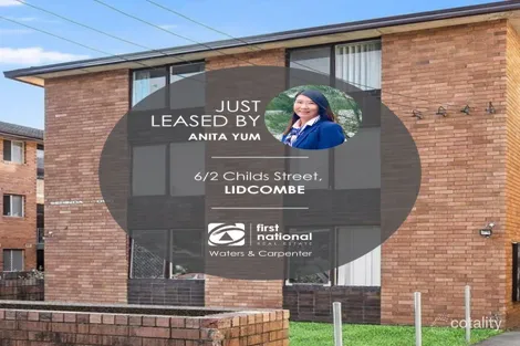 Property photo of 6/2 Childs Street Lidcombe NSW 2141