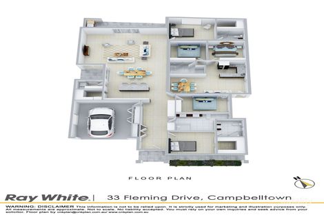 Property photo of 33 Fleming Drive Campbelltown NSW 2560