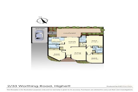 2/33 Worthing Rd, Highett, VIC 3190