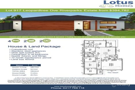 Lot 917 Leopardtree Dr, Upper Caboolture, QLD 4510